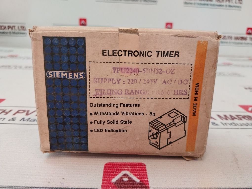 Siemens 7Pu2240-5Bn32-0Z Electronic Timer 5A