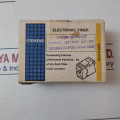 Siemens 7Pu2240-5Bn32-0Z Electronic Timer 0.6-6 Hrs
