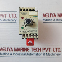 Siemens 7Pu2240-5Bn32-0Z Electronic Timer 0.6-6 Hrs