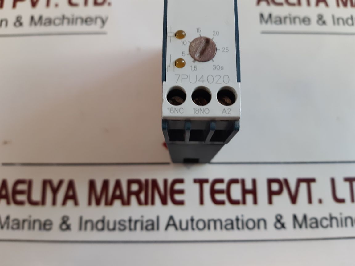 Siemens 7Pu4020-2Aj20 Time Delay Module