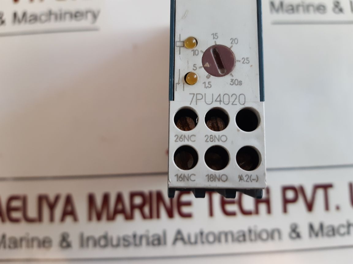 Siemens 7Pu4020-2Bb30 Time Relay