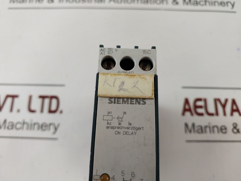 Siemens 7Pu4020-4Aj20 Solid State Time Relay