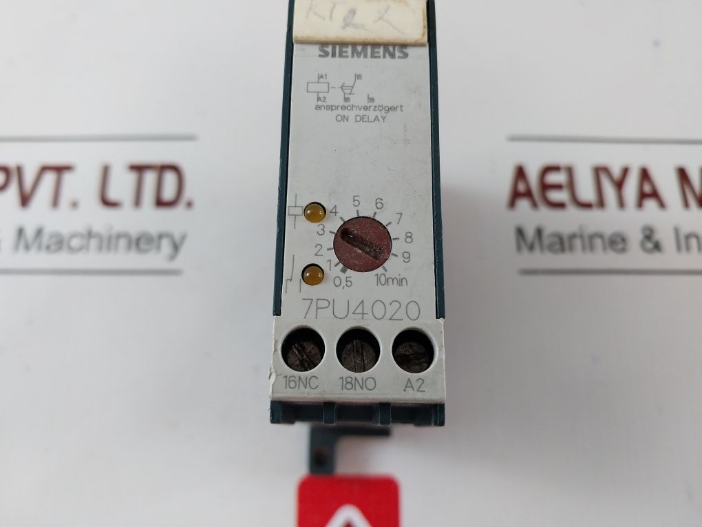 Siemens 7Pu4020-4Aj20 Solid State Time Relay