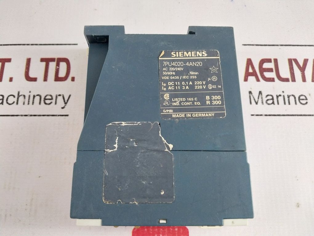 Siemens 7Pu4020-4An20 Time Relay