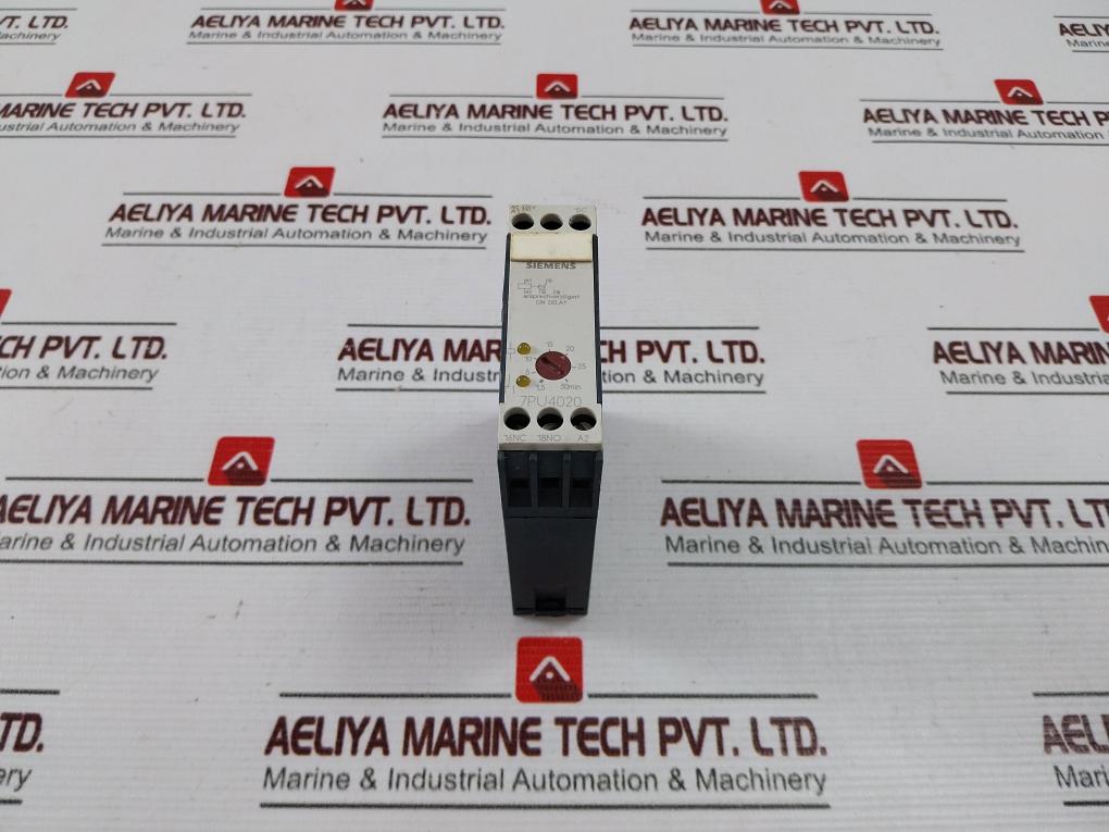 Siemens 7Pu4020-5An20 Timing Relay 50/60Hz