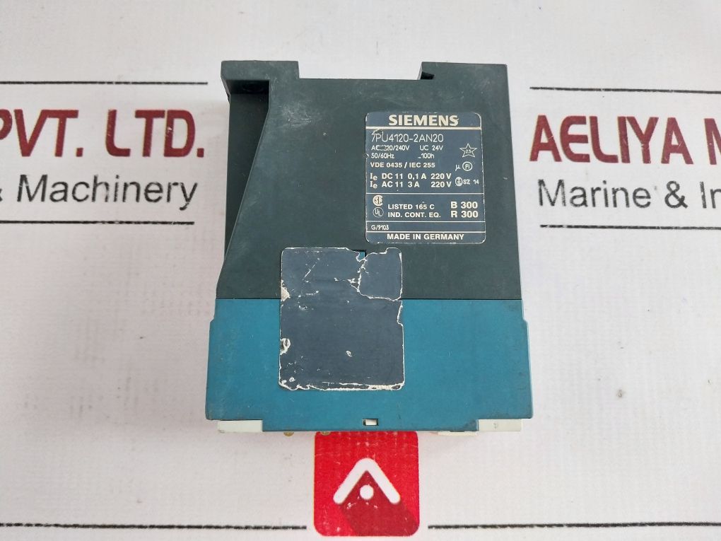 Siemens 7Pu4120-2An20 Time Delay Relay