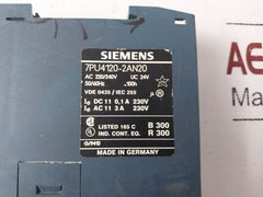 Siemens 7Pu4120-2An20 Time Delay Relay