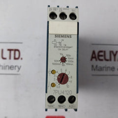 Siemens 7Pu4120-2An20 Time Delay Relay