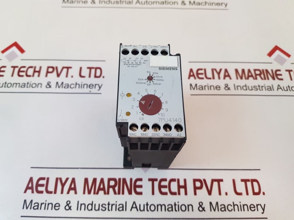 Siemens 7Pu4140-2Qn20 Timer Relay Ac 200/240V