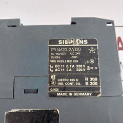 Siemens 7Pu4620-2Aj20 Time Delay Relay