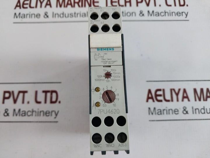 Siemens 7Pu4620-2Aj20 Time Delay Relay