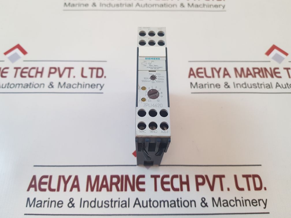 Siemens 7Pu4620-2An20 Time Delay Relay