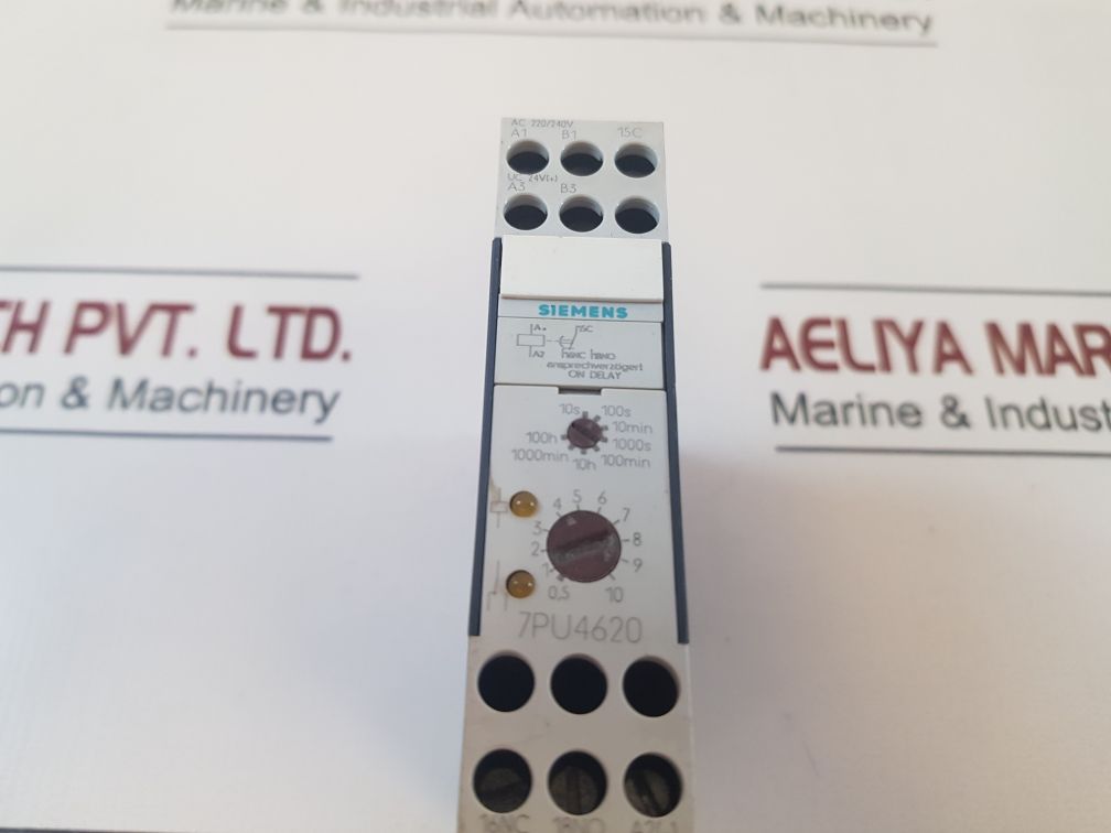 Siemens 7Pu4620-2An20 Time Delay Relay