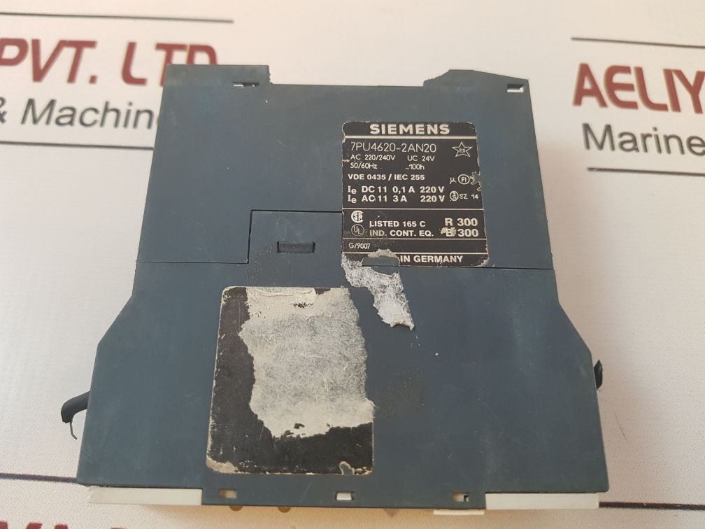 Siemens 7Pu4620-2An20 Time Delay Relay