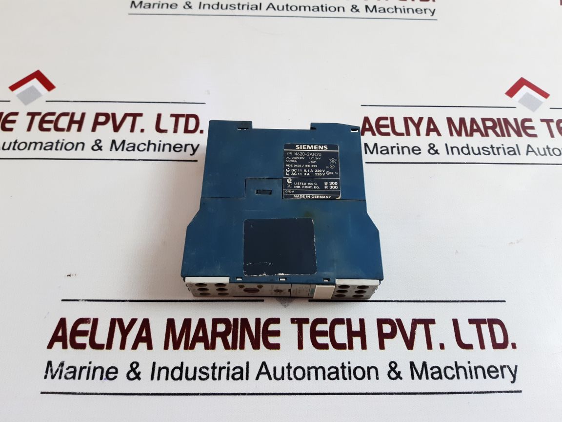 Siemens 7Pu4620-2An20 Time Delay Relay Free Shipping By Express