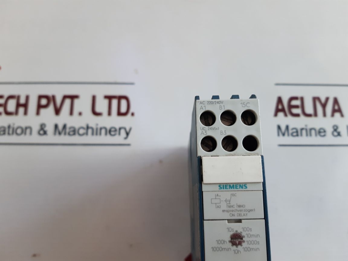 Siemens 7Pu4620-2An20 Time Delay Relay Free Shipping By Express