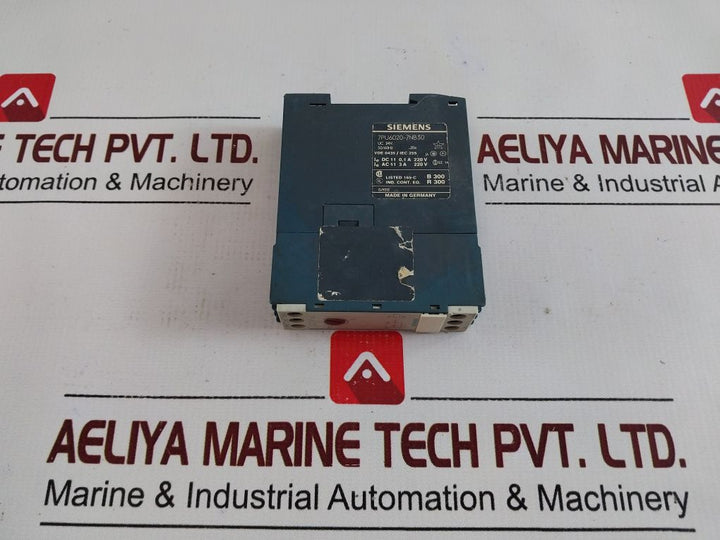 Siemens 7Pu6020-7Nb30 Timing Relay