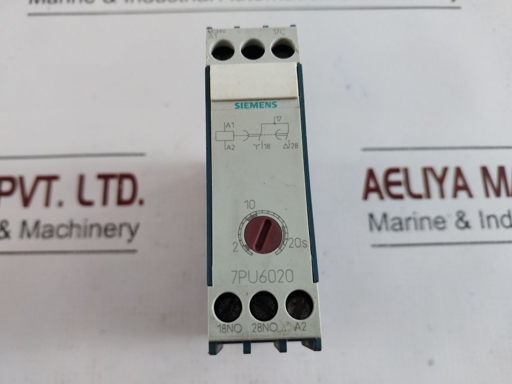 Siemens 7Pu6020-7Nb30 Timing Relay