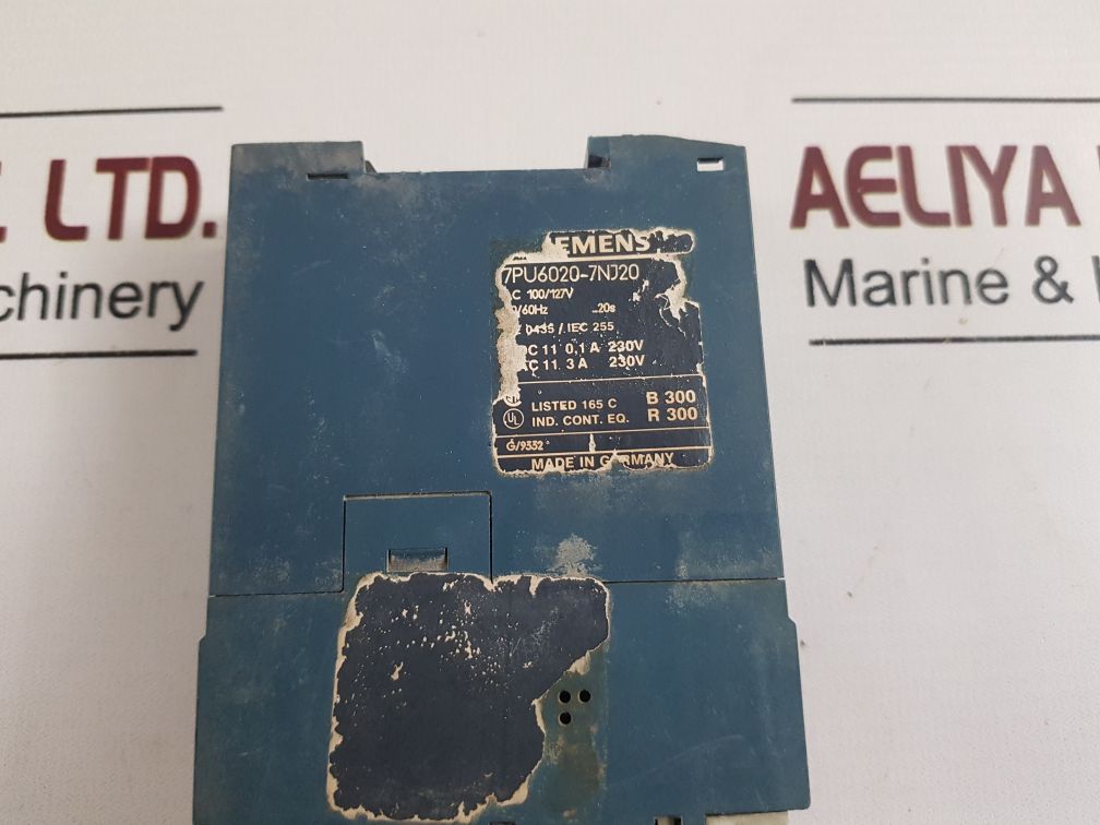 Siemens 7Pu6020-7Nj20 Star Delta Time Relay