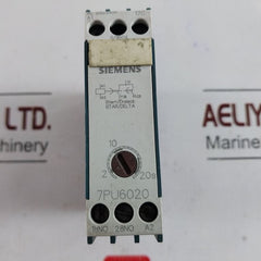 Siemens 7Pu6020-7Nn20-zh07 Time Relay