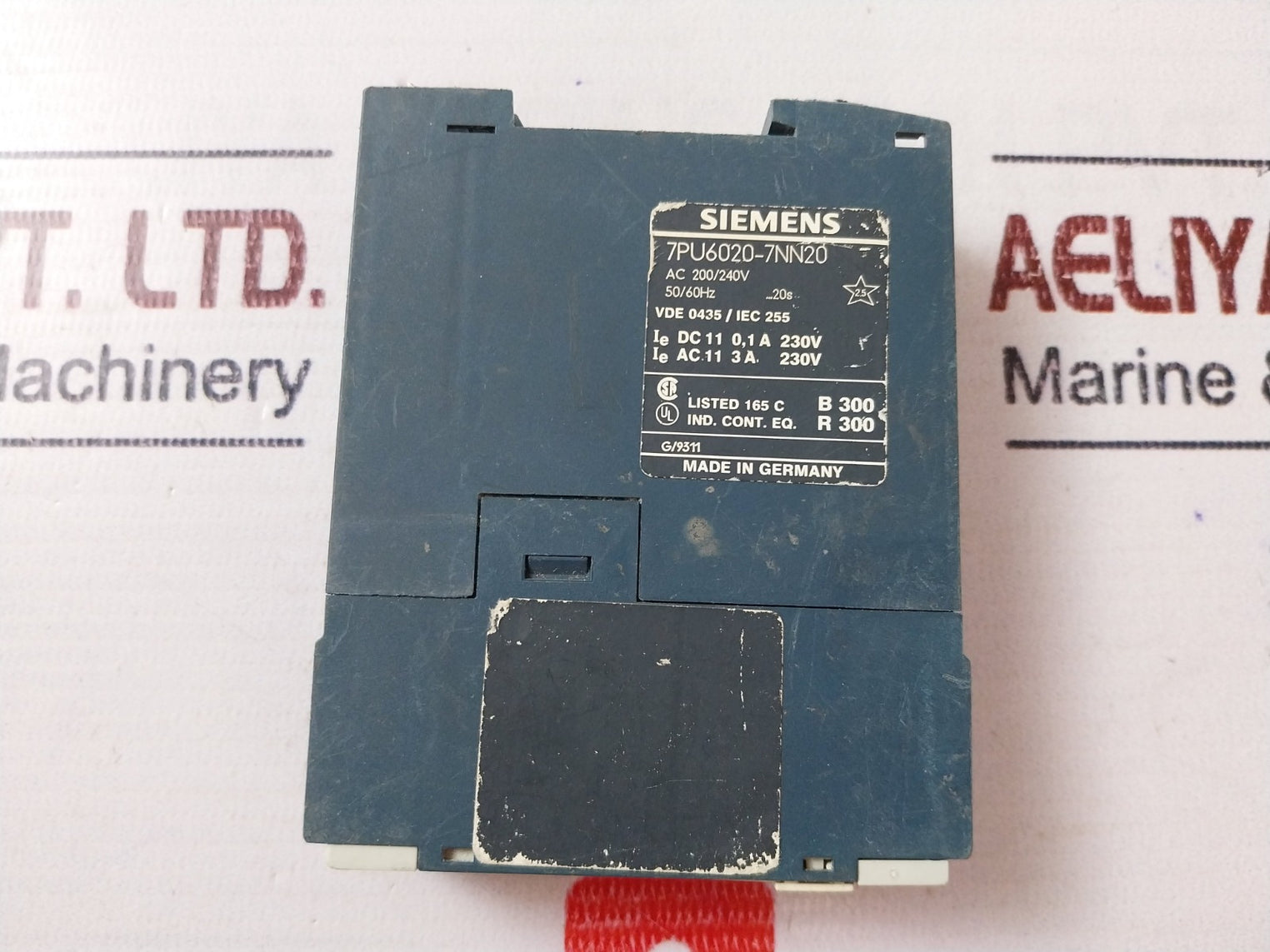 Siemens 7Pu6020-7Nn20 Star/Delta Timer Relay 200/240 Vac