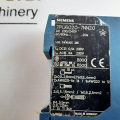 Siemens 7Pu6020-7Nn20 Star/Delta Time Relay