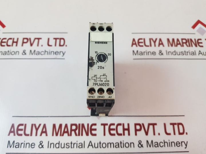 Siemens 7Pu6020-7Nn20 Time Relay