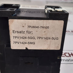 Siemens 7Pu6040-7Nn20 Time Delay Relay 20S
