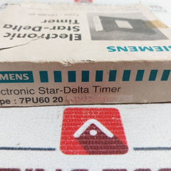 Siemens 7Pu60 20-3Nj2 Star-delta Timer