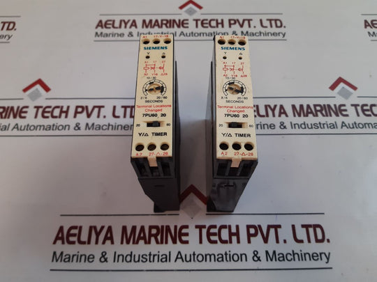 Siemens 7Pu60 20-3Nn2 Time Delay Relay