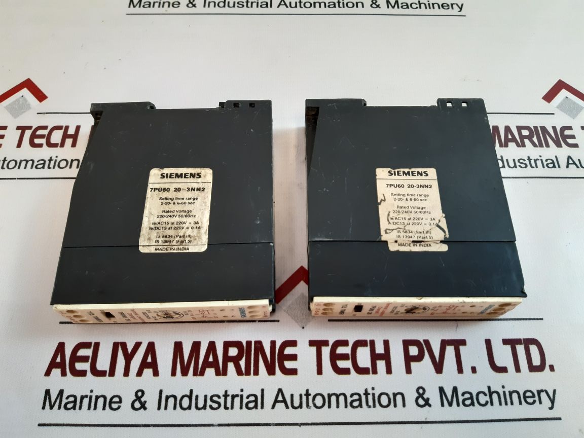 Siemens 7Pu60 20-3Nn2 Time Delay Relay