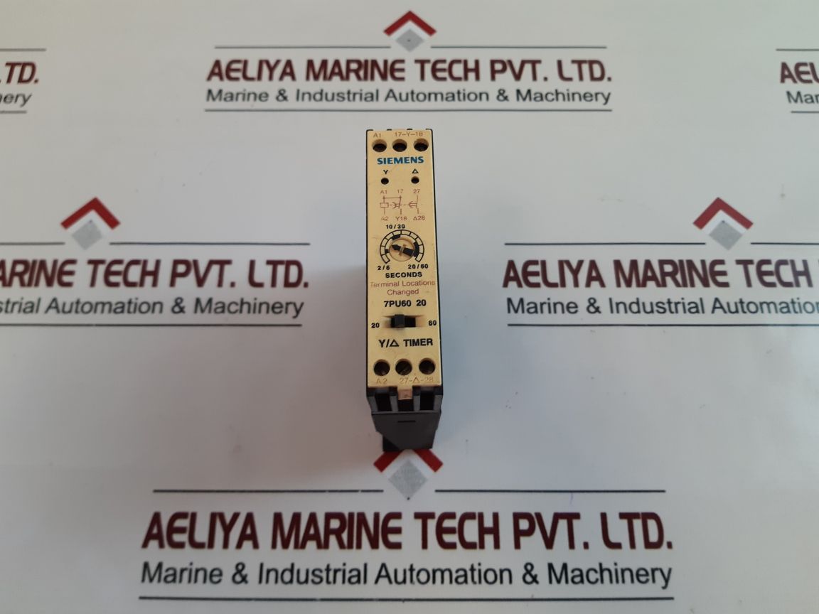 Siemens 7Pu60 20-3Nn2 Time Delay Relay