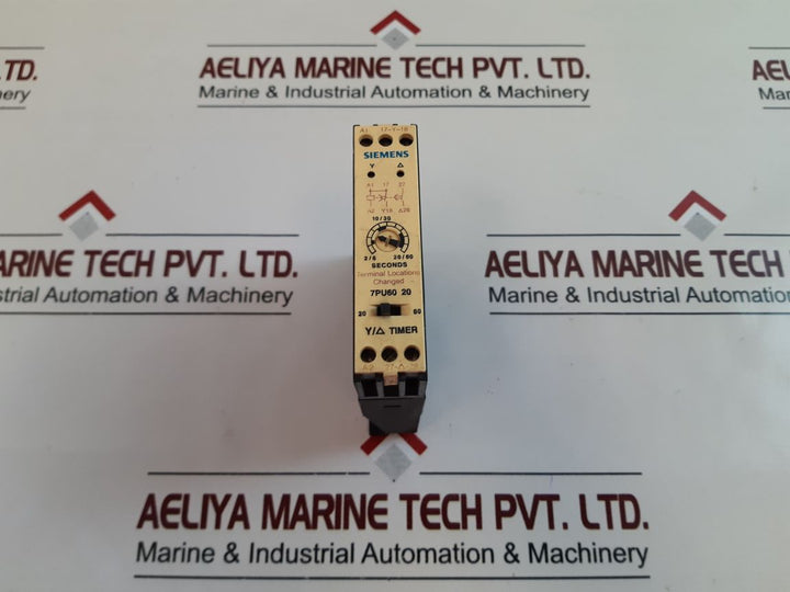 Siemens 7Pu60 20-3Nn2 Time Delay Relay