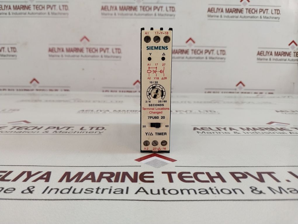 Siemens 7Pu60 20-3Nt2 Star-delta Time Delay Relay 