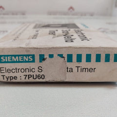 Siemens 7Pu60 20-3Nt2 Star-delta Time Delay Relay 