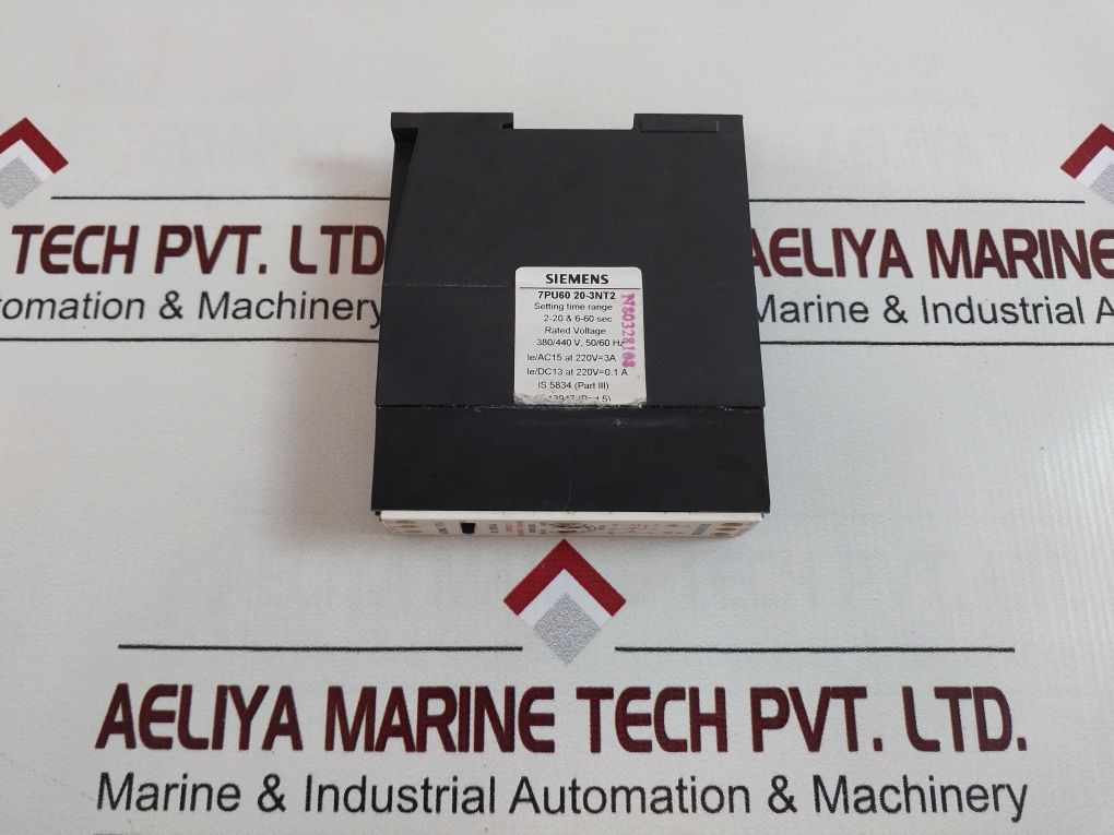 Siemens 7Pu60 20-3Nt2 Star-delta Time Delay Relay 