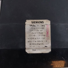 Siemens 7Pu60 20 Timer Relay 220/240V