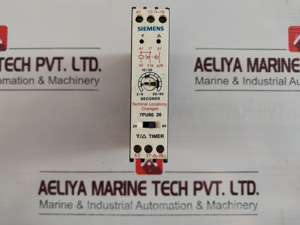 Siemens 7Pu60 20 Timer Relay 220/240V
