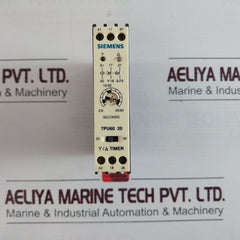 Siemens 7Pu60 20 Timer 2-20 & 6-60 Sec