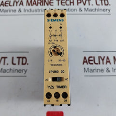 Siemens 7Pu60 20 Relay