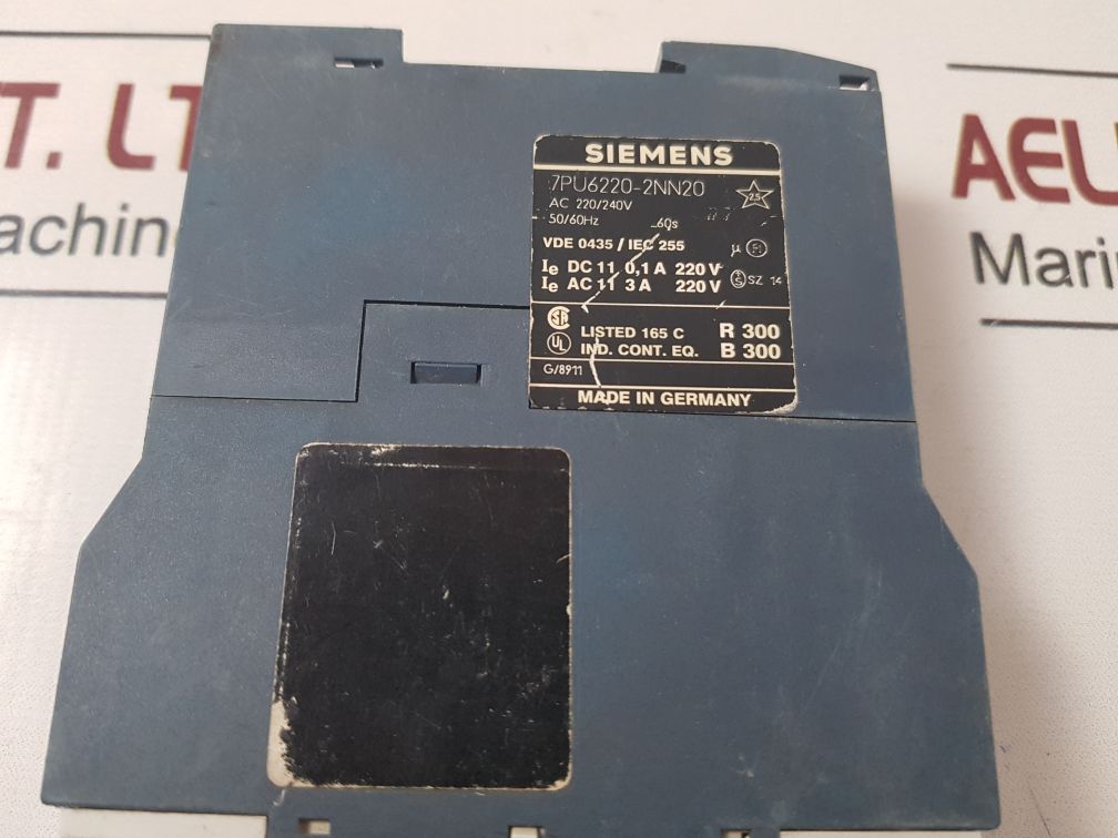 Siemens 7Pu6220-2Nn20 Time Relay