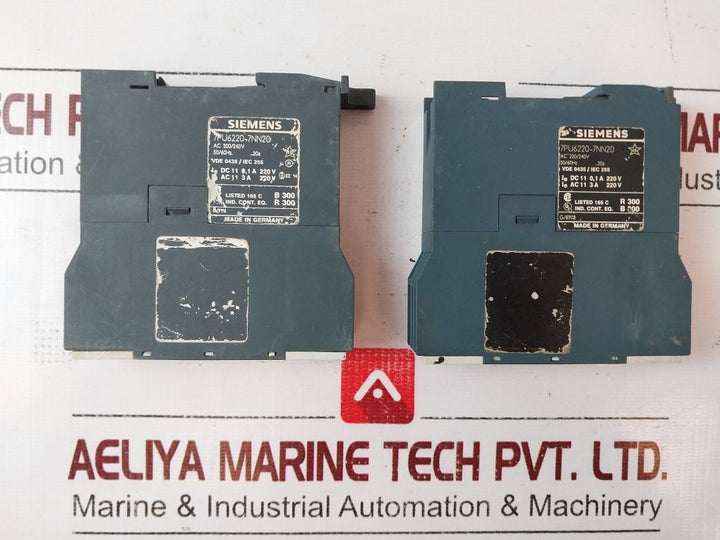 Siemens 7Pu6220-7Nn20 Time Relay Free Shipping By Express