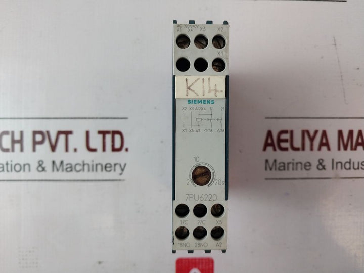 Siemens 7Pu6220-7Nn20 Time Relay Free Shipping By Express