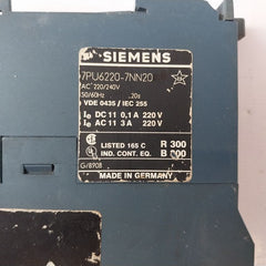 Siemens 7Pu6220-7Nn20 Time Relay Free Shipping By Express