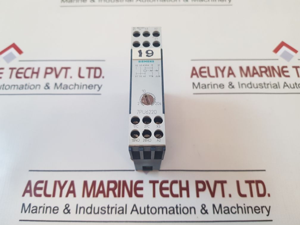 Siemens 7Pu6220-7Nt20 Time Relay Ac 380/440V 50/60Hz 
