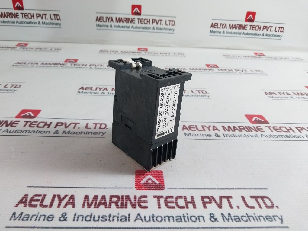 Siemens 7Ra0030-0Aa02 Relay On Delay 110V 50/60Hz