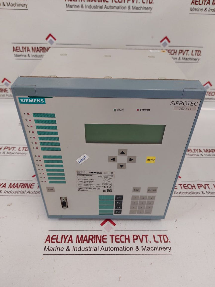 Siemens 7Sa6111-5Ab92-0Pp4/Ff Distance Protection Relay