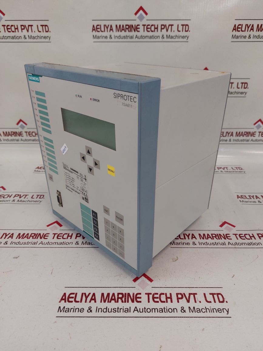 Siemens 7Sa6111-5Ab92-0Pp4/Ff Distance Protection Relay
