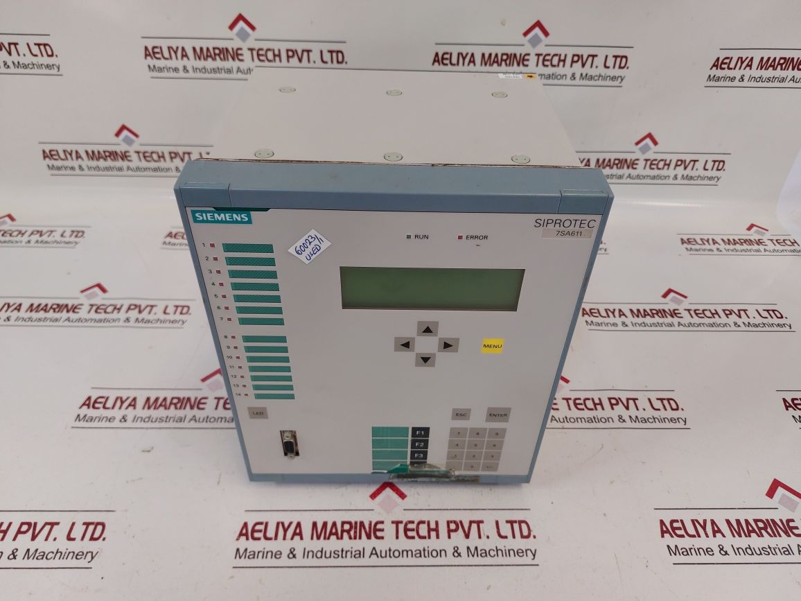 Siemens 7Sa6111-5Ab92-0Pp4/Ff Distance Protection Relay