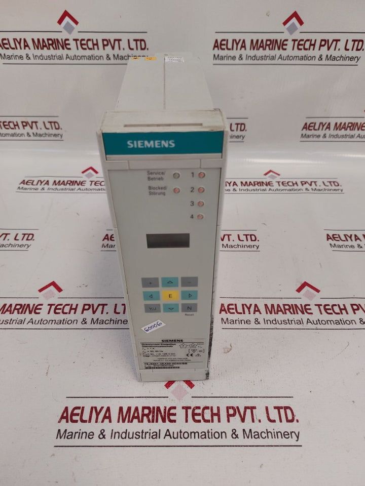Siemens 7Sj6001-4Ea00-0Da0Bb 125V Dc
